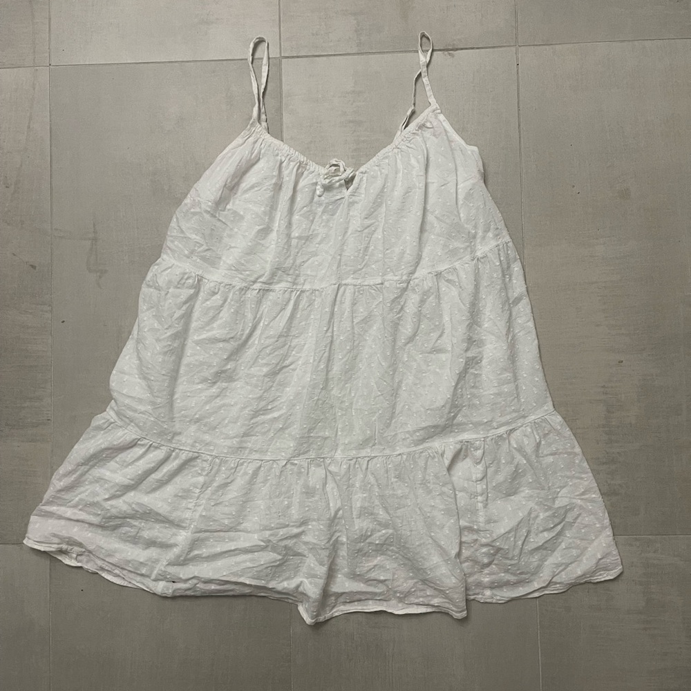 White Eyelet Dress